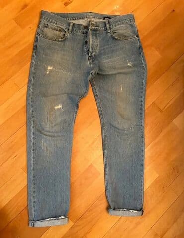 masin qelyani: Cins şalvar, Massimo Dutti, L — 1