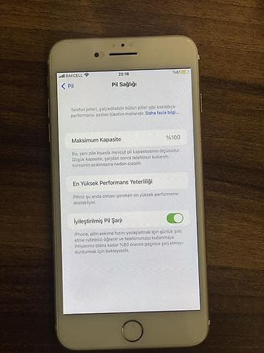 telefon 70 manat: IPhone 7 Plus, Ağ, Barmaq izi — 1