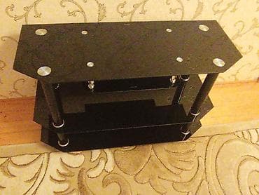 mebel sandiqlar: İşlənmiş, Düz TV altlığı, Polkalı, Şüşəli — 3