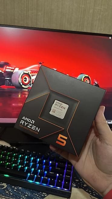 Компьютеры, ноутбуки и планшеты: Процессор AMD Ryzen 5 7600X, > 4 ГГц, Новый — 1