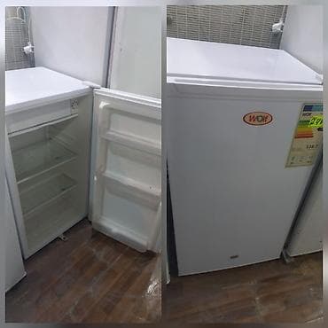 İşlənmiş Mini Soyuducu Satılır, rəng - Ağ