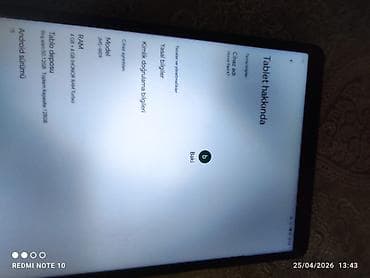 ikinci el ipad: Honor pad x7 128 yaddaş 8 ram di .Birmarketden alinib naĝd 350 azne — 3