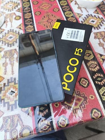 ps4 2 orjinal pult: Poco F5, 256 GB, rəng - Göy, Sensor, Barmaq izi, Face ID — 3