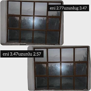 pencere ucun reshotka: 2 ədəd şebekeli pencere. Satilir biri 780 azn. olcusu eni 2.77uzunlug — 1