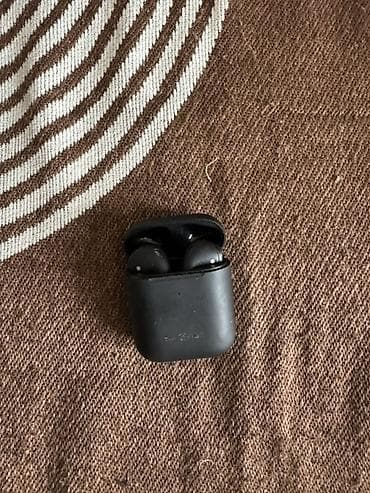 ucuz qazlar: Qara rəngli TWS Bluetooth qulaqcıq - Tam simsiz (True Wireless) — 1