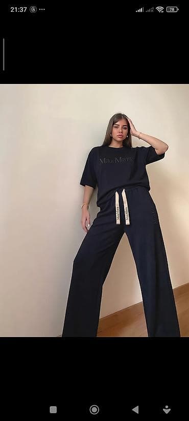 ketan destler: Qadınlar üçün iki hissəli dəst – MaxMara loqolu - Üst: qolu dirsəyə — 2