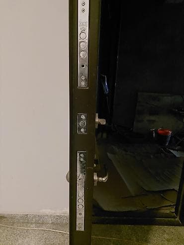 goz muncuq: Dəmir giriş qapısı – “Kale” mexanizmləri ilə - Material: möhkəm metal — 4