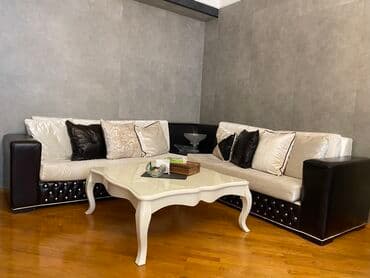 ofis ucun divan: Künc divan, İşlənmiş, Açılmayan, Bazasız, Süni dəri, Çatdırılma yoxdur — 1