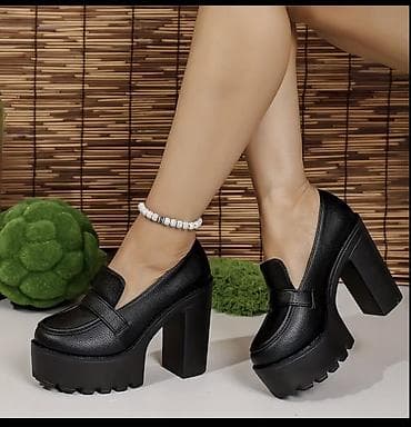 Мокасины и лоферы: Размер: 37, цвет - Черный, Новый — 3