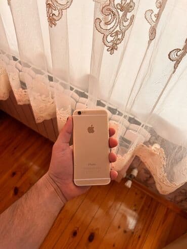 купить бу iphone 6: IPhone 6, 16 GB, Qızılı — 4