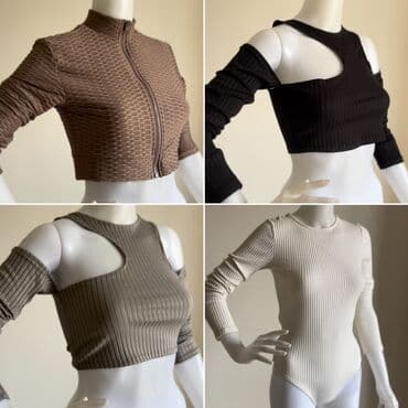 3 duymə koynək: Koftalar & croplar — 4