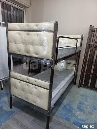 Oğlan və qız üçün, Yeni, Çarpayı, Matras ilə, Siyirməsiz, Dəmir — 8