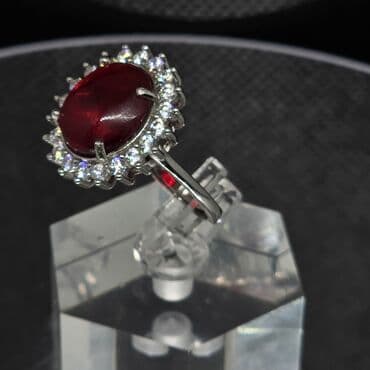 yaqut qaşlı üzük: Üzük, Gümüş, Yaqut — 2