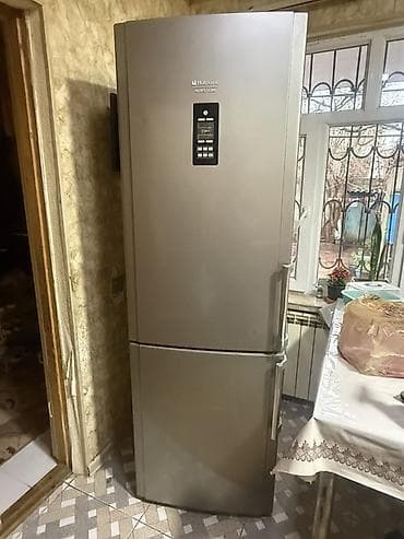 İşlənmiş 2 qapılı Hotpoint Ariston Soyuducu Satılır, rəng - Boz