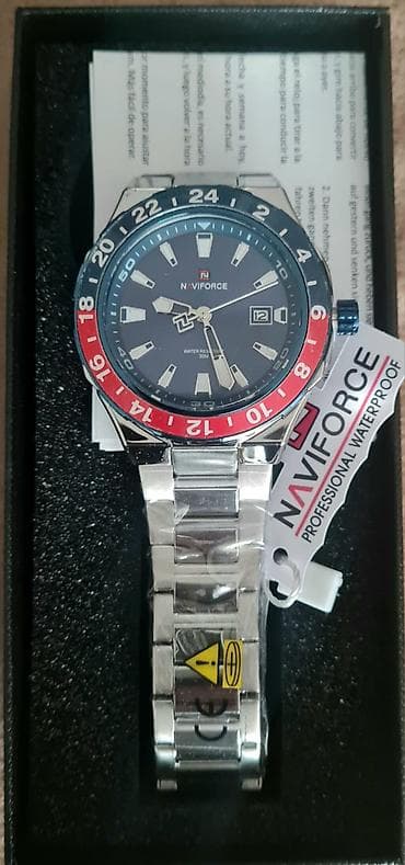 Smart qolbaqlar: Yeni, Qol saatı, NaviForce, rəng - Göy — 1