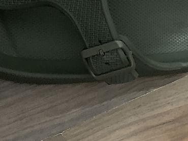 versace sepler: Yaşıl rəngli uniseks barmaqarası sandal - Material: yüngül və elastik — 3
