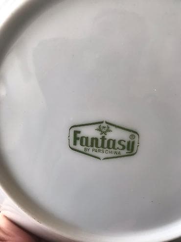 Mətbəx aksesuarları: Boşqablar, Farfor — 4