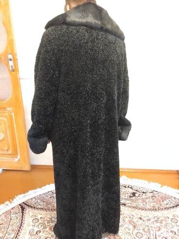 женские шубы из сурка: Шуба, XL, цвет - Черный — 2