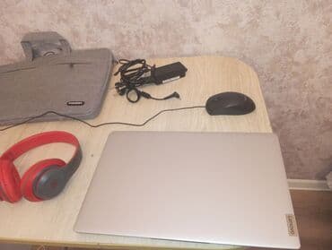 Modemlər və şəbəkə avadanlıqları: Lenovo noutbuk dəsti - Model: Lenovo (gümüşü korpus, incə və yüngül — 4