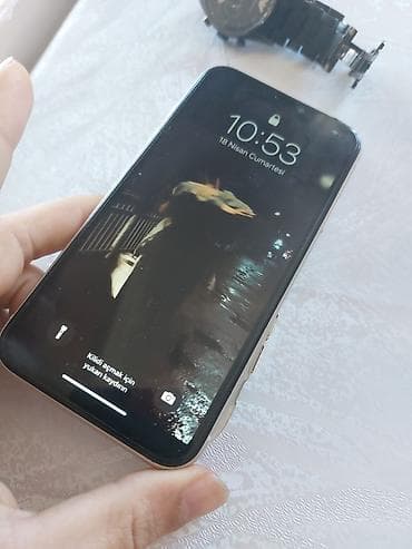 iphone 11 qara: IPhone 11, Ağ, Face ID — 2