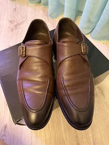 işlenmiş eşyalar: Milano Shoes kişi klassik ayaqqabısı - Model: Monk strap (tək tokalı) — 2
