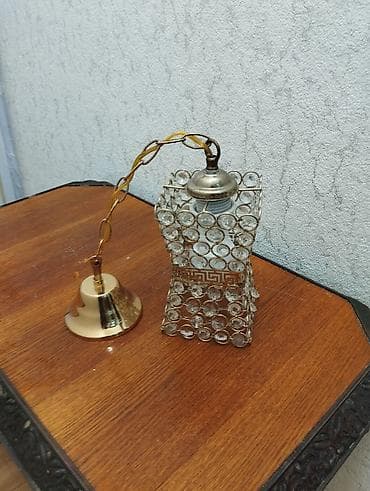 bez parca: Çılçıraq, 1 lampa, Metal — 1