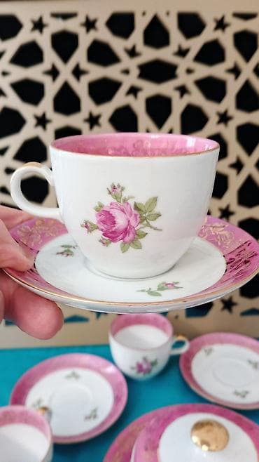 Çay dəsti, Farfor — 3