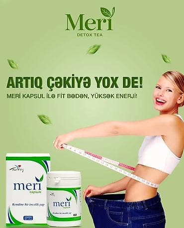 ucuz parfum: Meri Detox Tea – Meri Capsule Məhsul: Meri kapsul (detoks və arıqlama — 2