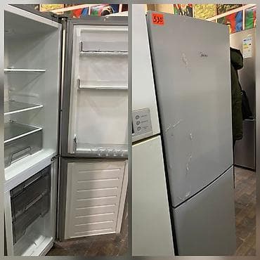 söyüd: 2 qapılı Midea Soyuducu Satılır, rəng - Gümüşü — 1