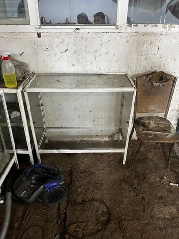 срочная продажа мебели: Vitrinpolkaları şkaflar 2 ədəd şkaf 3 ədəd Şüşəli polka Hamısı — 4