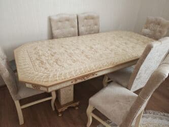 yasil derede heyet evleri: Qonaq otağı üçün, Yeni, Açılmayan, 6 stul — 2