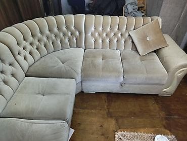 İşlənmiş, Künc divan, Divan, Açılan — 3