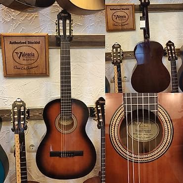 gitara sekilleri: Klassik gitara valencia vc263csb simlərin sayı: 6 üst:sitka spruce — 1