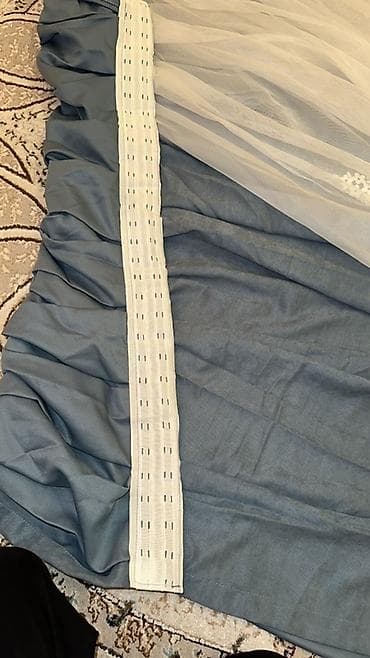 hava pərdəsi: Yeni, Pərdə, rəng - Ağ — 6