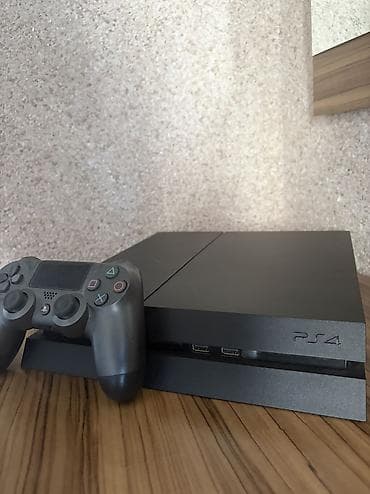 retro konsol: PS4 Slim 13.52 sistem versiya, 500 GB yaddaş, bir original pult, bütün — 2
