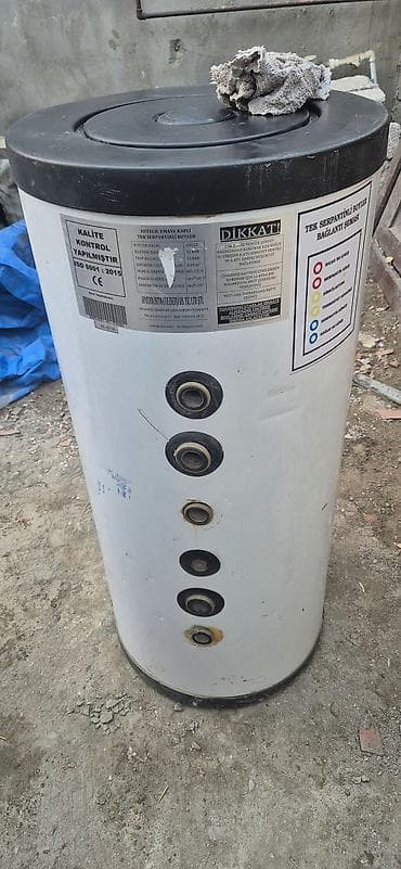 ISITech emaye kaplı, tək serpantinli boyler - Həcm: 100 litr - İşləmə — 2