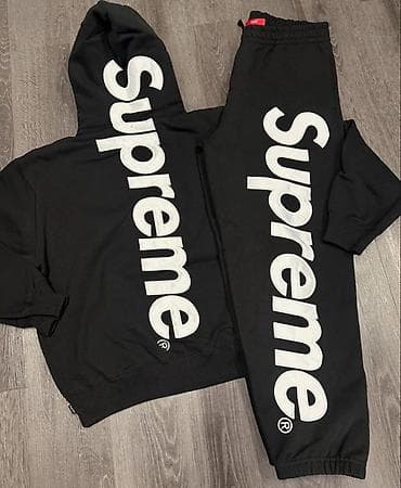 destler: Supreme Hoodie + Şalvar (Set) Premium keyfiyyət 🔥 Bütün razmerlər — 2