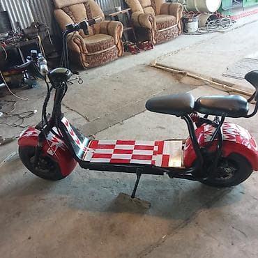 diskiler: Elektrik skuter – geniş təkərli, iki nəfərlik oturacaqlı model — 2