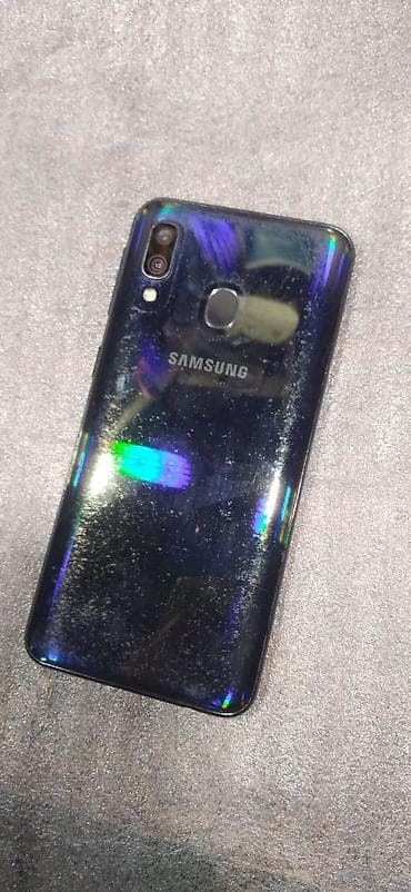 samsung a52 case: Samsung Galaxy A40, 64 GB, rəng - Göy, Barmaq izi — 3