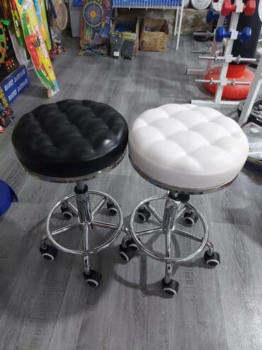 табуретка: 🔥Ağ-Qara Pufiklər en ucuz qiymete 🔥Hamısı təzədir🔥 — 1