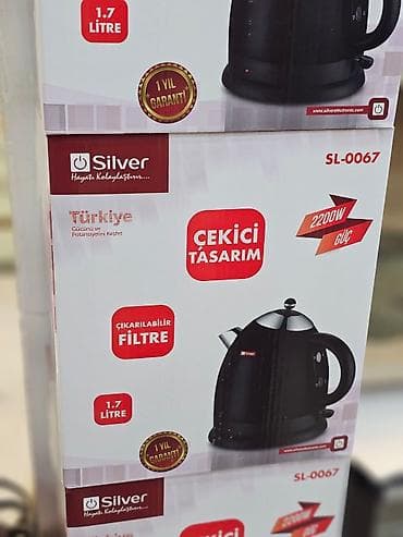 tefal çay: Elektrik çaydan 1.7 l, Yeni, Ünvandan götürmə, Pulsuz çatdırılma, Ödənişli çatdırılma — 10