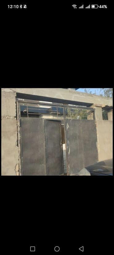 Все для дома и сада: Б/у Дворовые ворота, 300 м, С дверью, цвет - Серый, Нет кредита, Самовывоз — 1