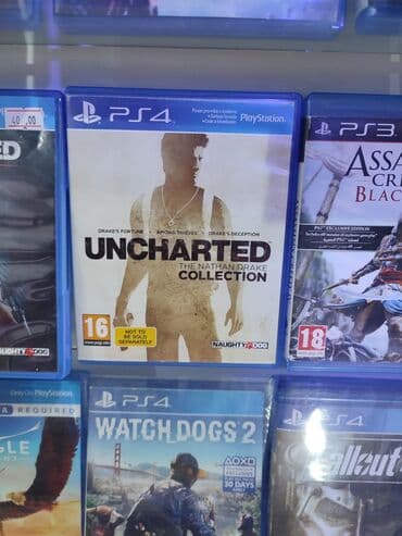 en ucuz ps: Uncharted collection Oyun diski, az işlənib. 🎮Playstation 3-4-5 — 1