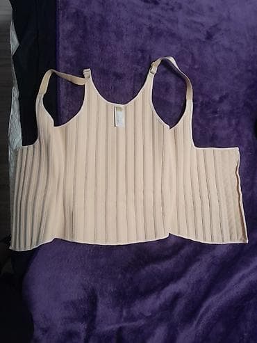 Нижнее белье: Bədənformalaşdırıcı korset – açıq bej rəng - Model: çiyinli bədən — 2