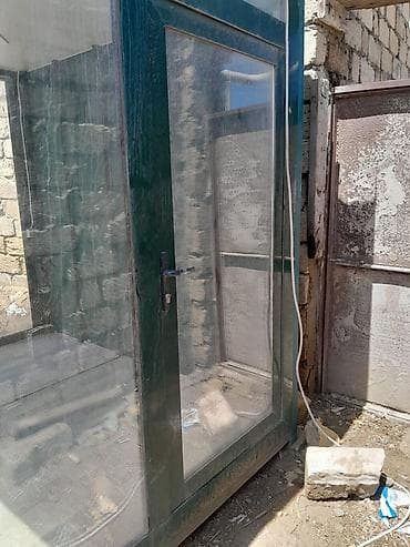 koşk: Şüşəli köşk/pavilon - Material: alüminium profil karkas, dörd tərəfi — 4