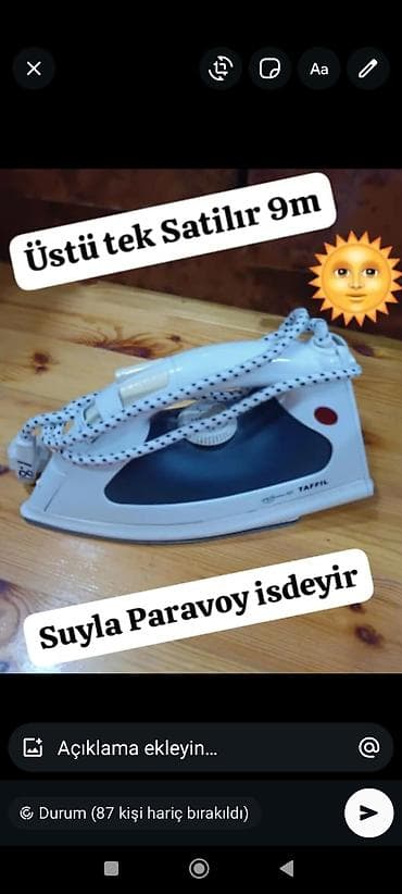 hoffman mobil kondisioner: Buxarlı ütü, Kredit yoxdur — 2