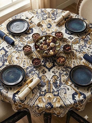 art tekstil: Masa örtükləri – restoran, otel, şadlıq sarayı və ev məclisləri üçün — 4
