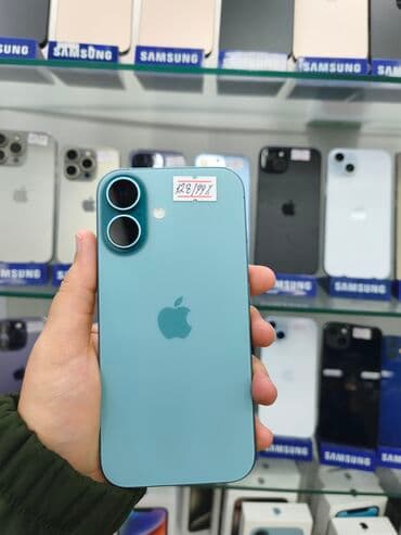 IPhone 16, 128 GB, Mavi