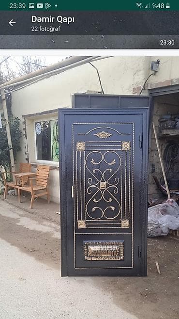 heyet darvazalari: 160 AZN basdiyan demir seyf Qapılar Peşakar Usdalar tərəfindən yığılır — 7