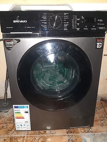 SHIVAKI SHW-WM1460 S ön-yükləməli paltaryuyan maşın - Yük həcmi: 6.0